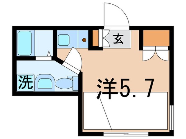 CONTEL HATANODAIの物件間取画像